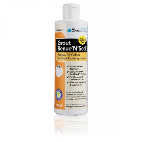 :Grout Renue 'N' Seal 237 ml White